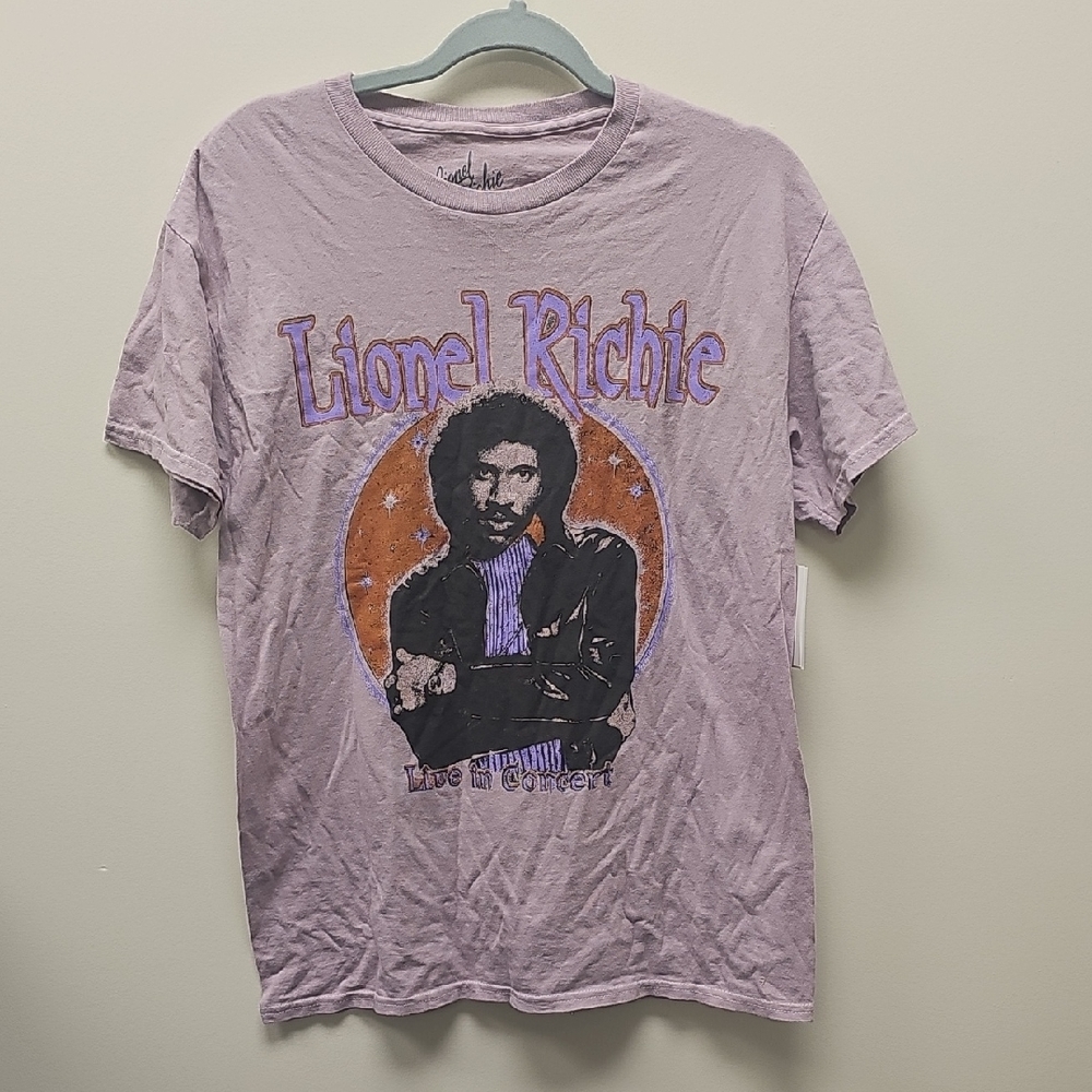 Forever 21 Lionel Richie Graphic Tee - Lavender